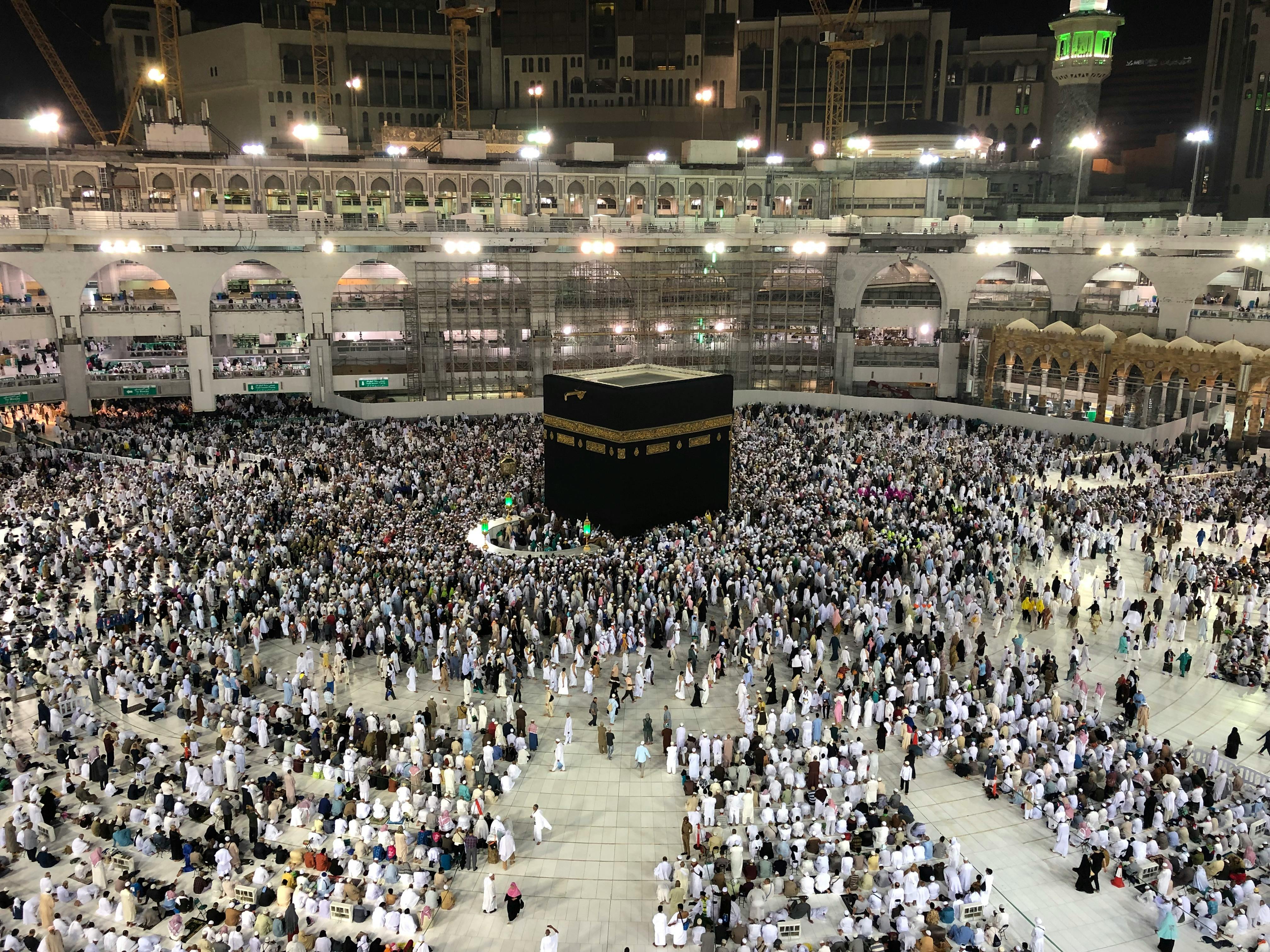 Umrah pilgrimage at Masjid al-Haram